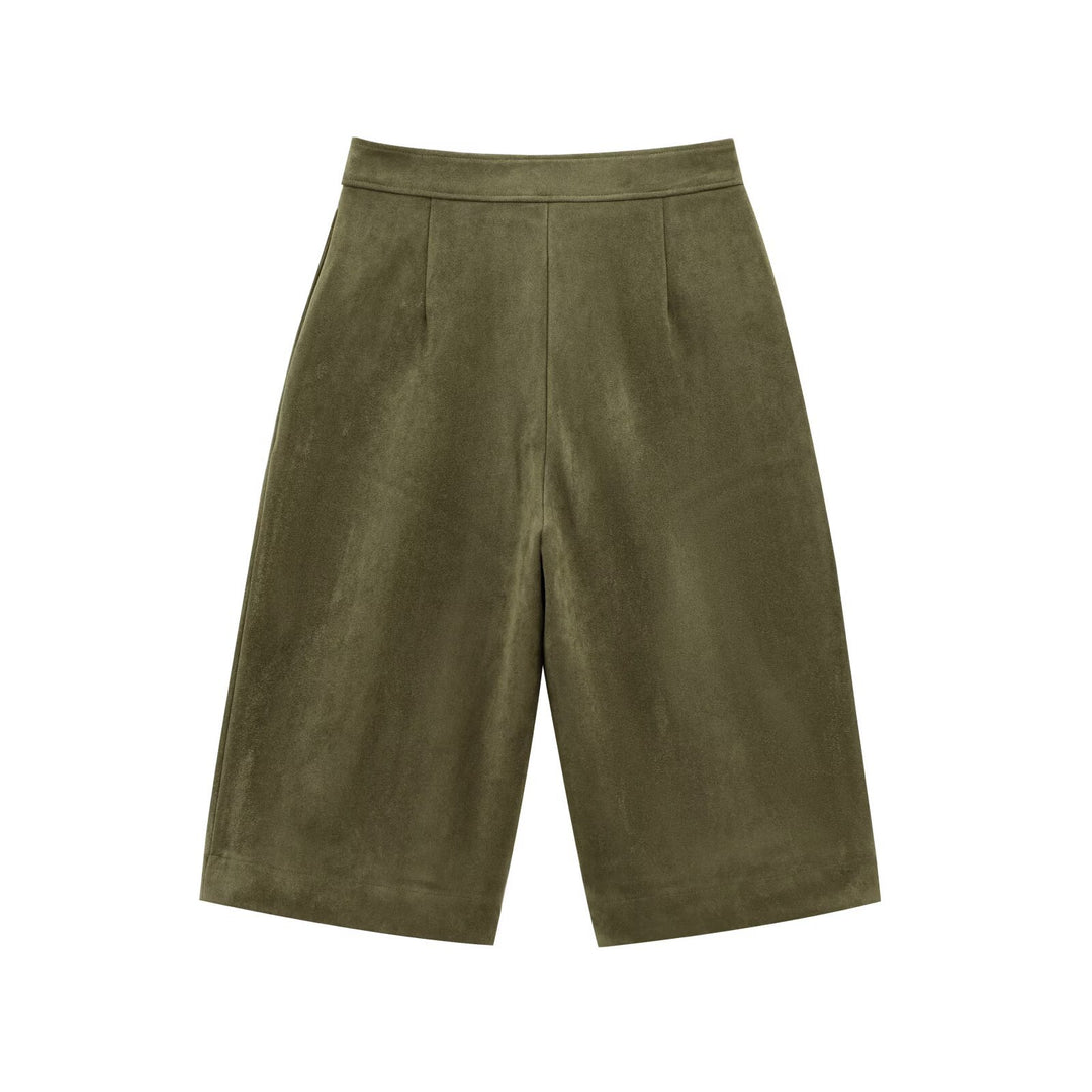 Damen Weite Culotte-Hose aus hochwertigem Material mit elegantem Design EB