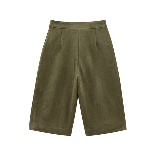 Damen Weite Culotte-Hose aus hochwertigem Material mit elegantem Design EB