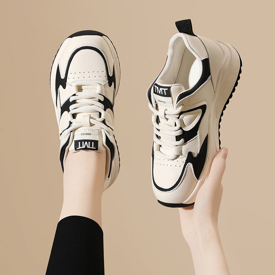 Damen Moderne Sneaker mit dämpfender Sohle und atmungsaktivem Obermaterial EB