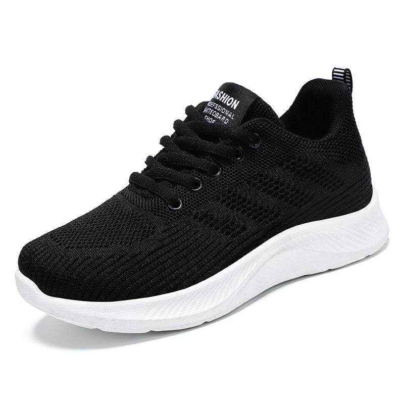 Damen sportliche und atmungsaktive Fitnessschuhe mit rutschfester Sohle EB
