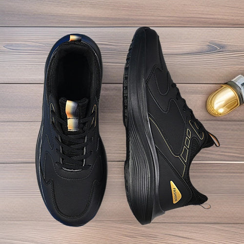 Damen Modische Sneakers mit atmungsaktiver Oberflächenstruktur und stoßdämpfender Sohle EB