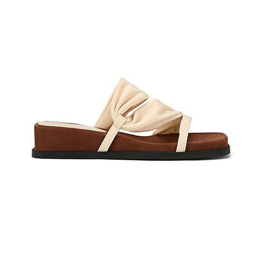 Damen Sandalen mit eleganter Schleifenapplikation EB