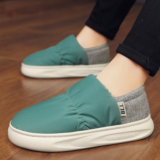 Damen Bequeme Hausschuhe mit atmungsaktivem und warmem Futter EB