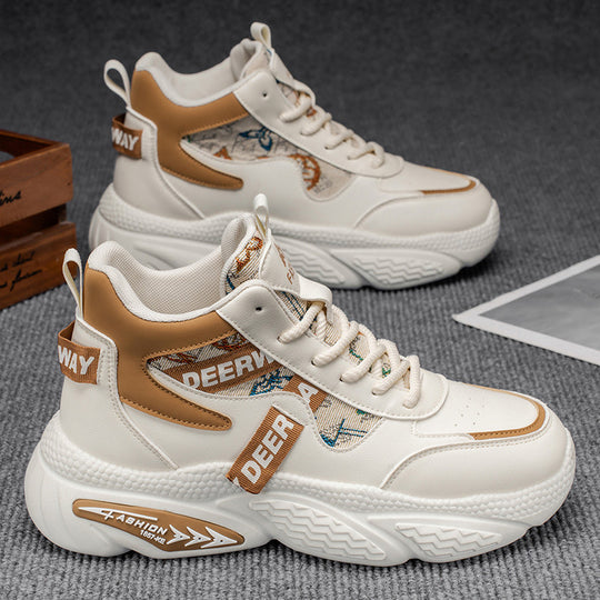 Damen Sportliche Chunky Sneakers mit modischen Akzenten EB