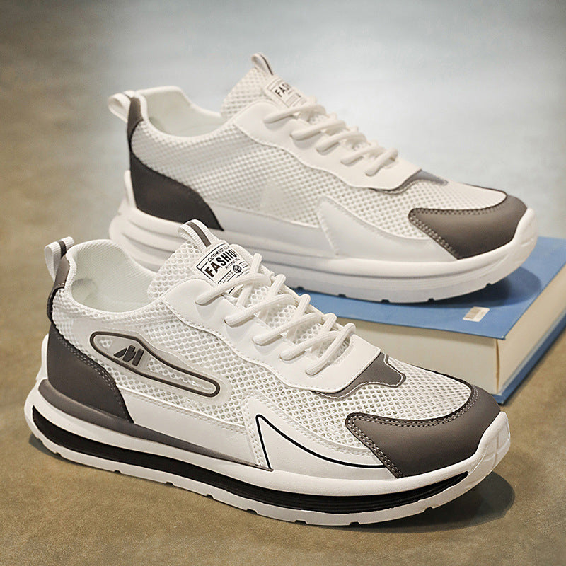Damen Sportliche Sneakers mit atmungsaktivem Mesh-Obermaterial und dämpfender Sohle EB