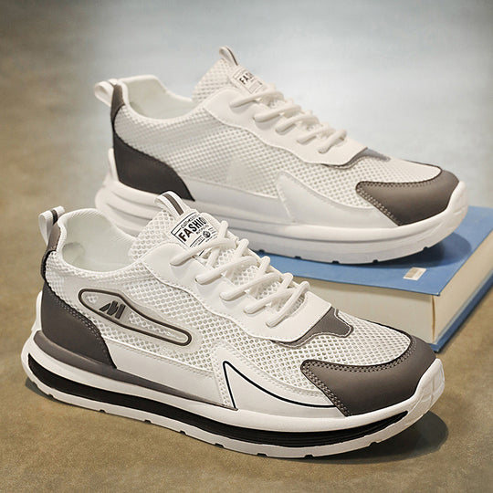 Damen Sportliche Sneakers mit atmungsaktivem Mesh-Obermaterial und dämpfender Sohle EB