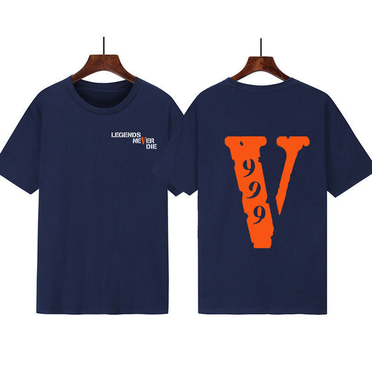 Damen Grafik T-Shirt mit originellem Schriftzug und kreativem Design EB