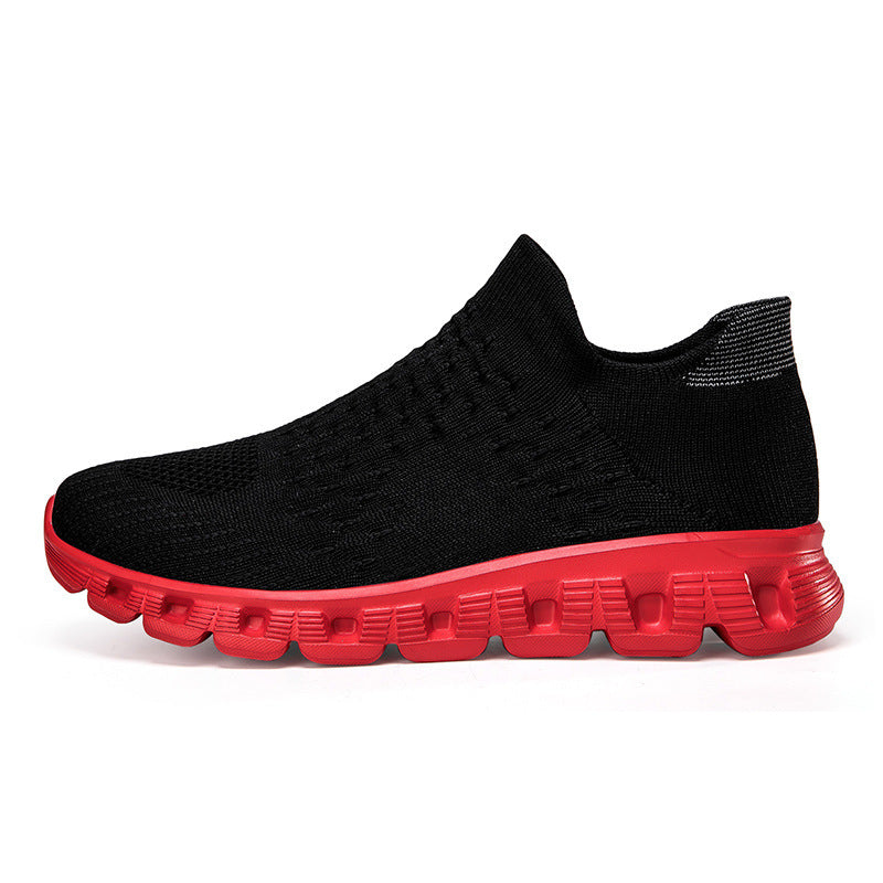 Damen Atmungsaktive Slip-On Sneakers mit dämpfender Sohle EB