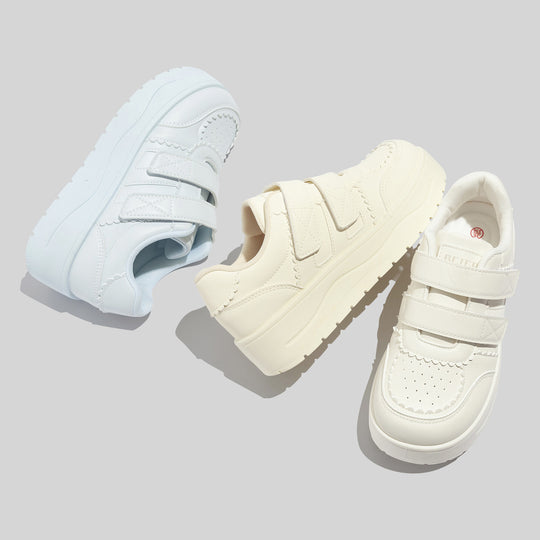 Damen Sportliche Sneaker mit Klettverschluss EB