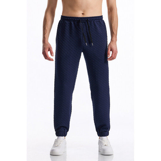 Herren Sportliche Freizeithose mit strukturiertem Design EB