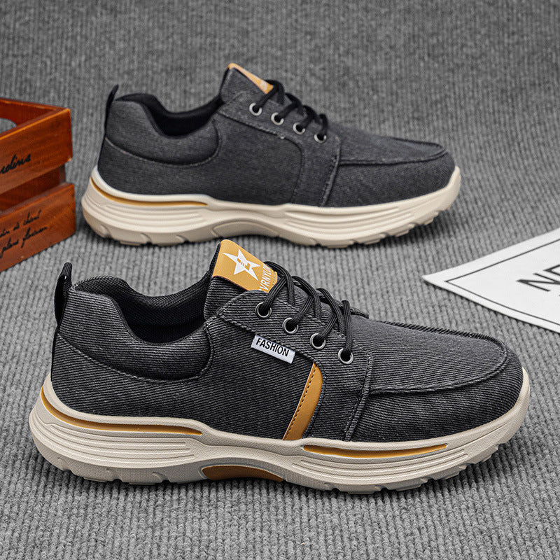 Damen Sportliche Sneakers mit gepolstertem Obermaterial und rutschfester Sohle EB