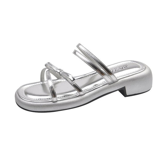 Damen modische Riemchensandalen im eleganten Design EB