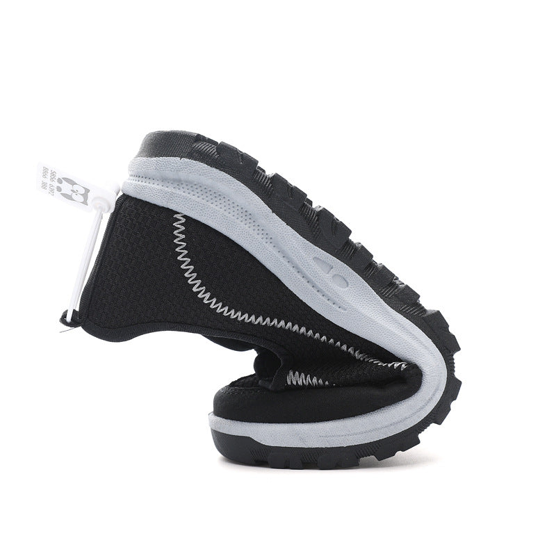 Damen Atmungsaktive Slip-On Laufschuhe mit flexibel ausgestattet Sohle EB