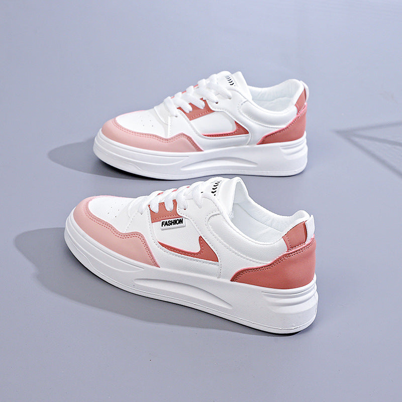 Damen Sneakers mit hochgezogener Sohle und modischem Design EB