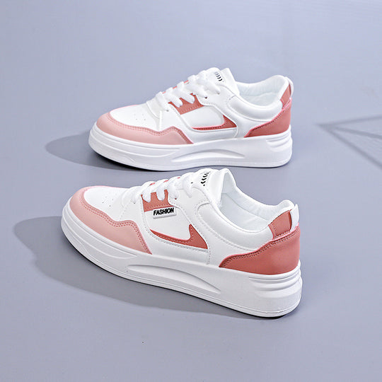 Damen Sneakers mit hochgezogener Sohle und modischem Design EB