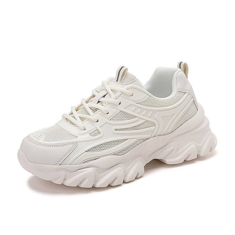 Damen Sportliche Sneakers mit atmungsaktiven und stoßdämpfenden Eigenschaften EB