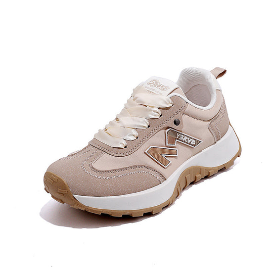 Damen Trendige Plattform Sneakers EB