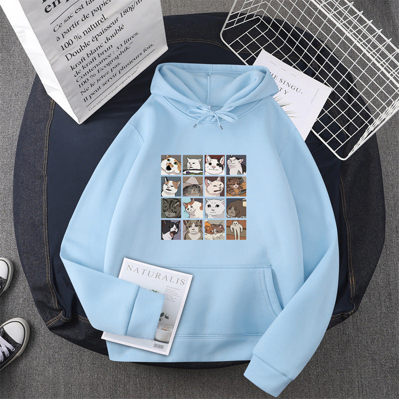 Damen Sweatshirt mit Tier-Motiv EB