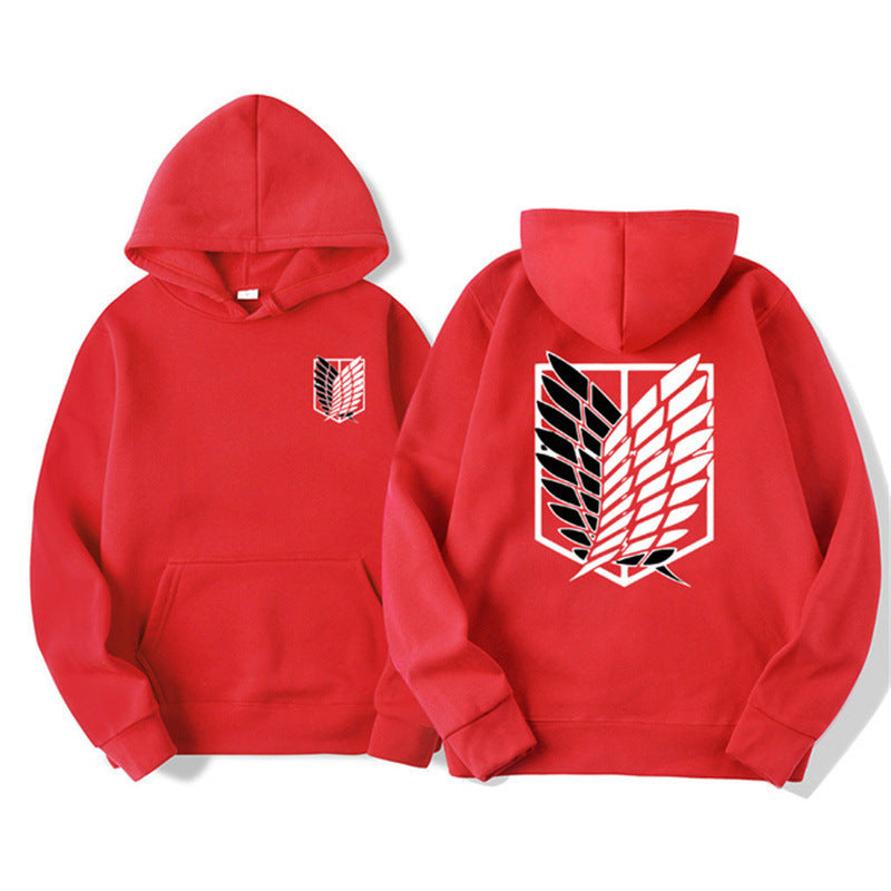 Damen Kapuzenpullover mit klassischem Anime-Motiv EB