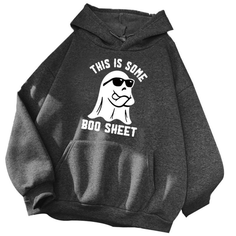 Damen Kapuzenpullover mit witzigem Spruch und bequemer Passform EB