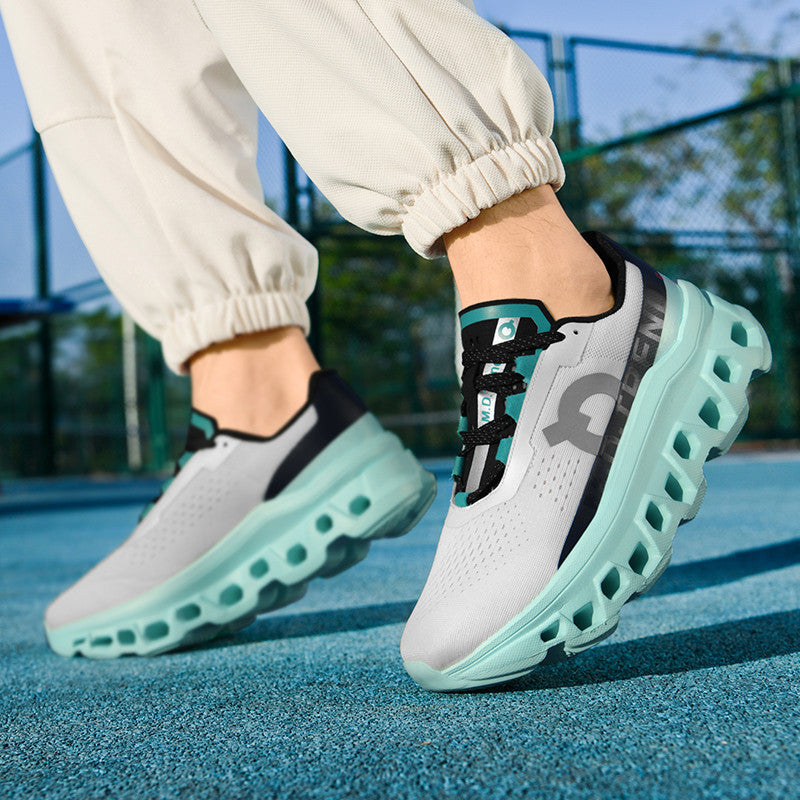 Unisex komfortable Performance-Laufschuhe mit extrahoher Dämpfung und belüftetem Mesh-Obermaterial EB