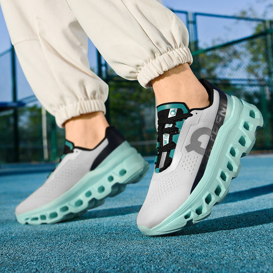 Unisex komfortable Performance-Laufschuhe mit extrahoher Dämpfung und belüftetem Mesh-Obermaterial EB