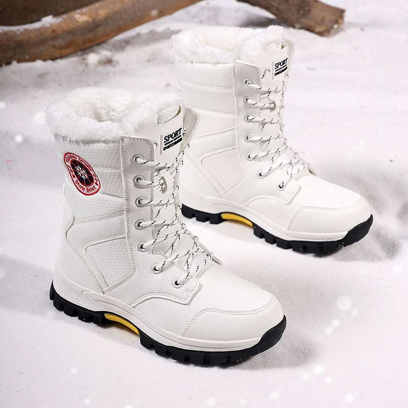 Damen isolierte Winterstiefel mit rutschfester Sohle EB