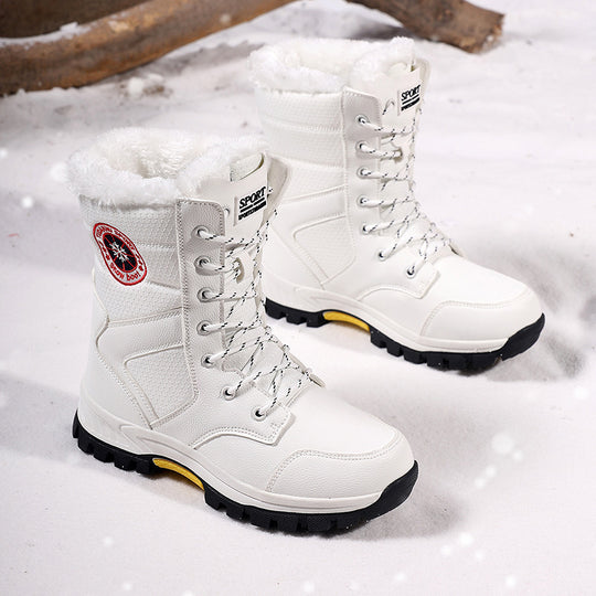 Damen isolierte Winterstiefel mit rutschfester Sohle EB