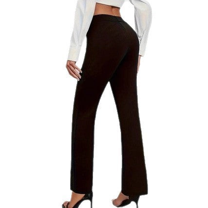 Damen elegante Flared-Hose EB