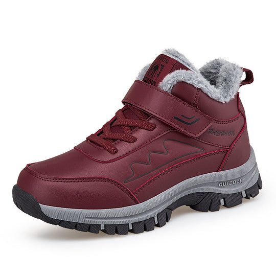 Damen Winterliche Schneestiefel mit isolierendem Futter und rutschfester Sohle EB