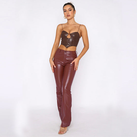 Damen Elegantes Bustier-Oberteil mit modischen Details EB