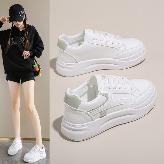 Damen Plateausneaker mit modischem Design und dämpfender Sohle EB