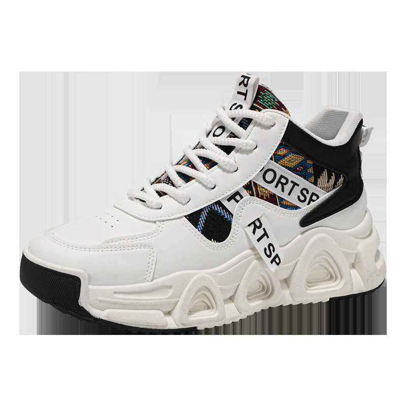 Damen Sport-Sneaker mit buntem Einsatz von EB