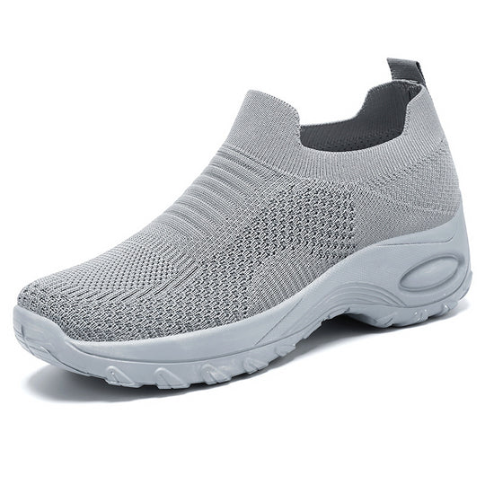 Damen Atmungsaktive Strick-Sneaker mit flexiblem Sohlenkomfort EB