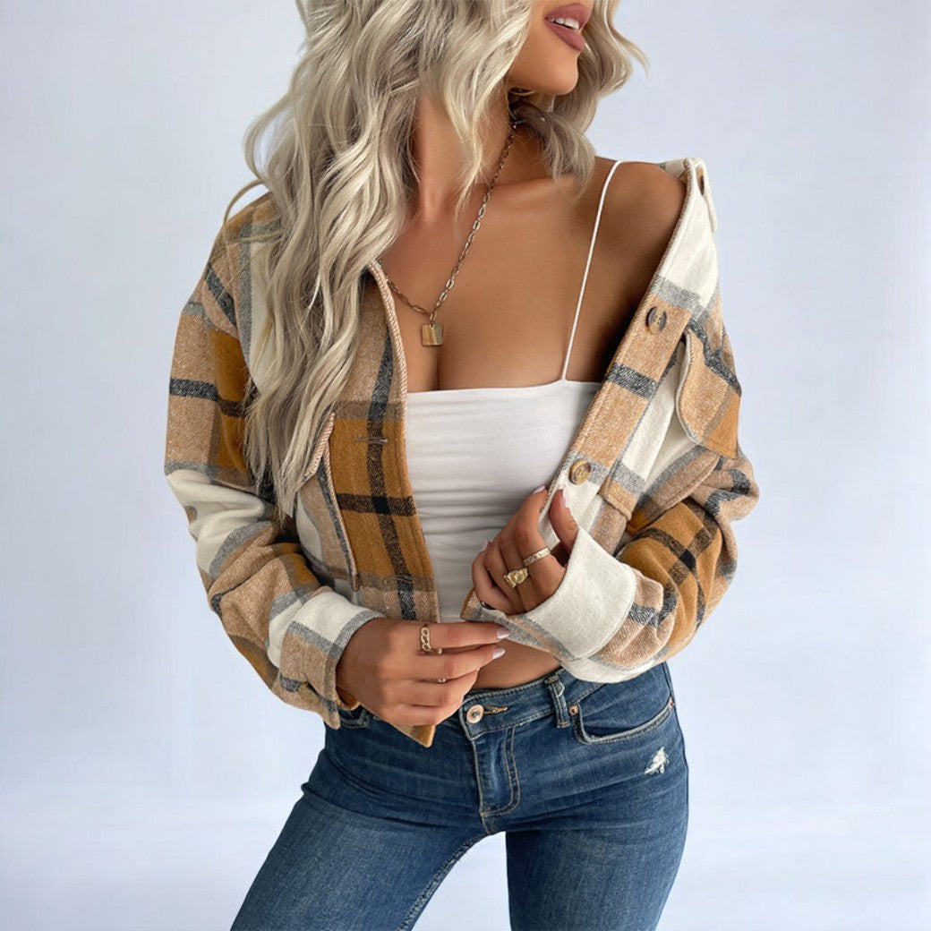 EB | Modische Karo Jacke