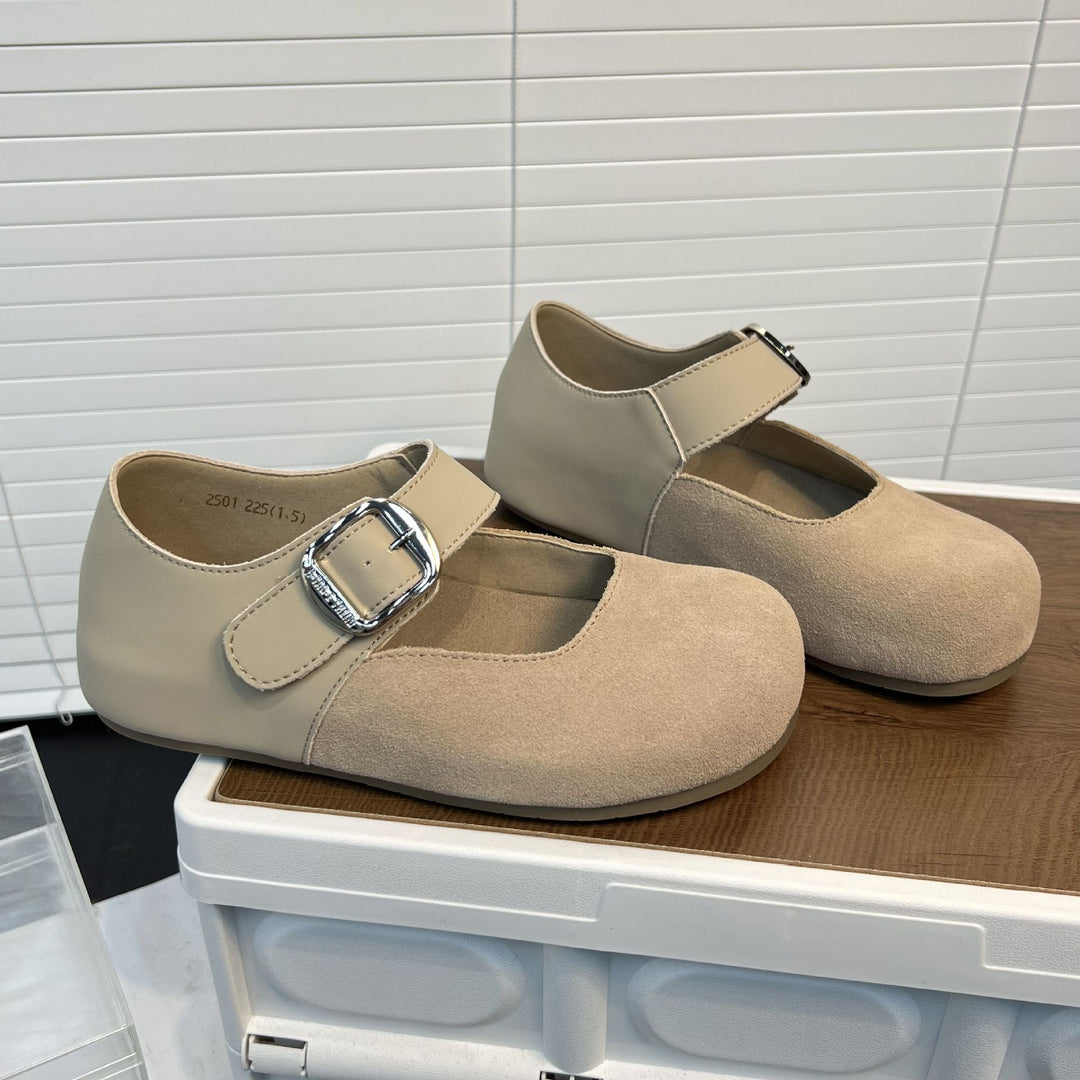Damen Komfortable Clogs mit modischem Riemen und weichem Fußbett EB