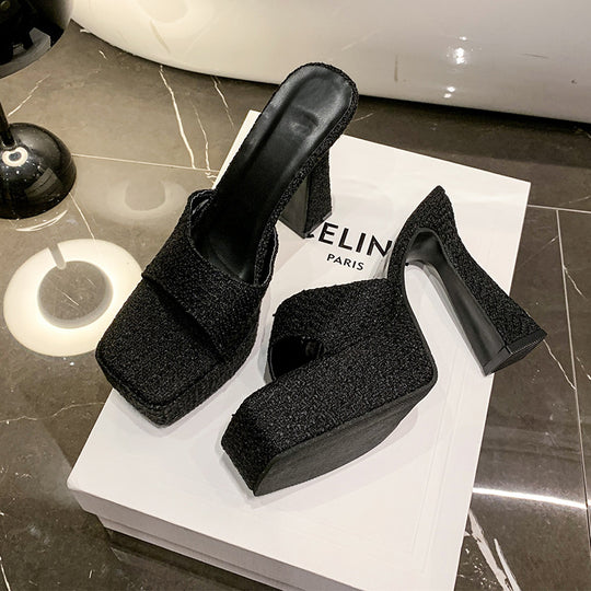 Damen Plateau Sandalen EB
