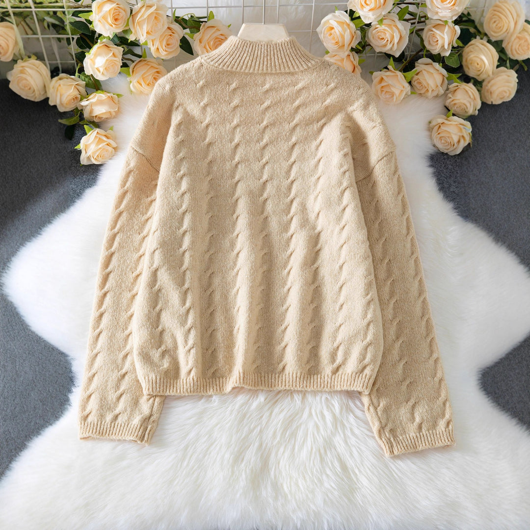 Damen Grobstrickpullover EB