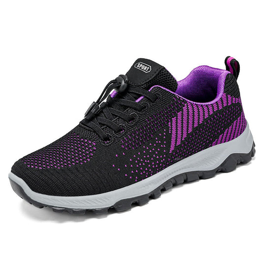 Damen Komfortable und flexible Laufschuhe mit atmungsaktivem Mesh-Obermaterial EB