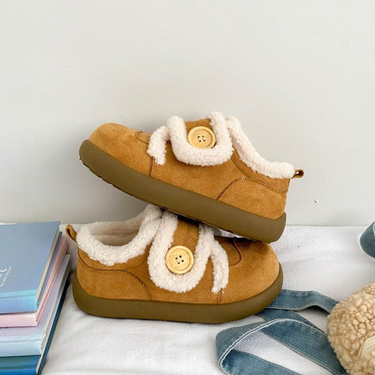 Damen Kuschelige Sneaker mit komfortablem Fleece-Futter EB