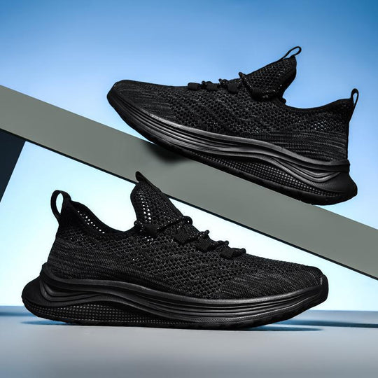 Damen Lightweight Lauf Sneakers mit atmungsaktivem Obermaterial und dämpfender Sohle EB