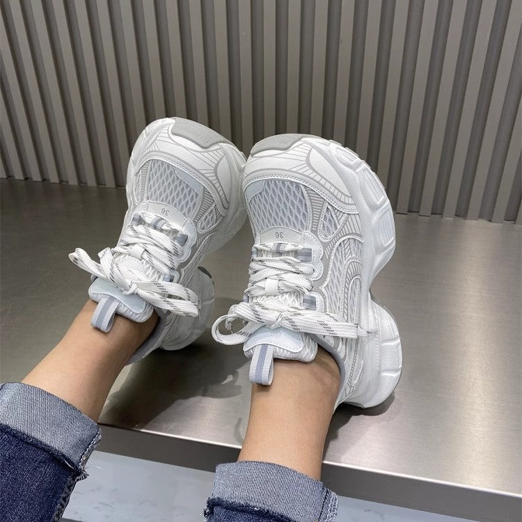 Damen Laufkomfort Sneakers mit atmungsaktiver Netzstruktur und dämpfendem Sohlenprofil EB
