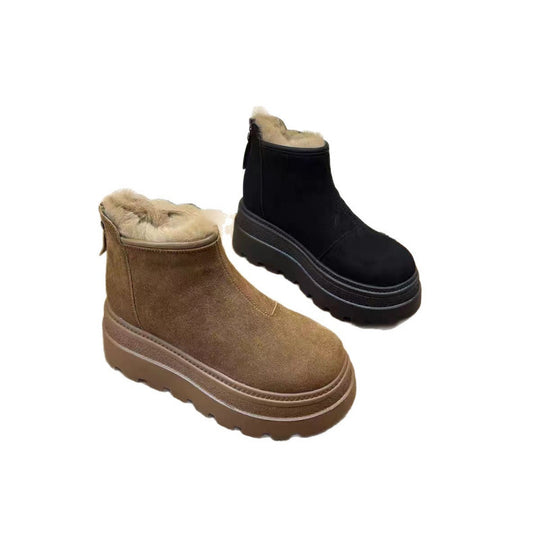 Damen Chunky Plateauschuhe mit hohem Tragekomfort und robustem Design EB