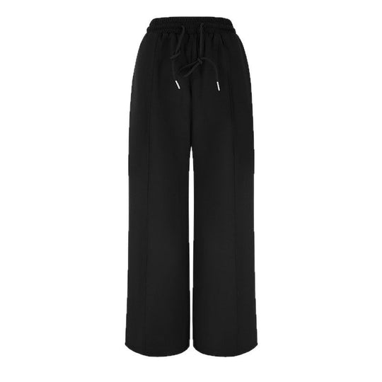 Damen weite Freizehhose mit elastischem Bund und Kordelzug EB