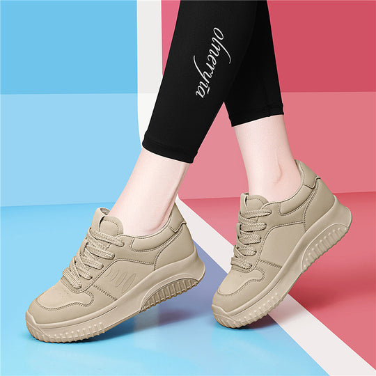 Damen Bequeme und moderne Sneaker mit stoßdämpfender Sohle EB
