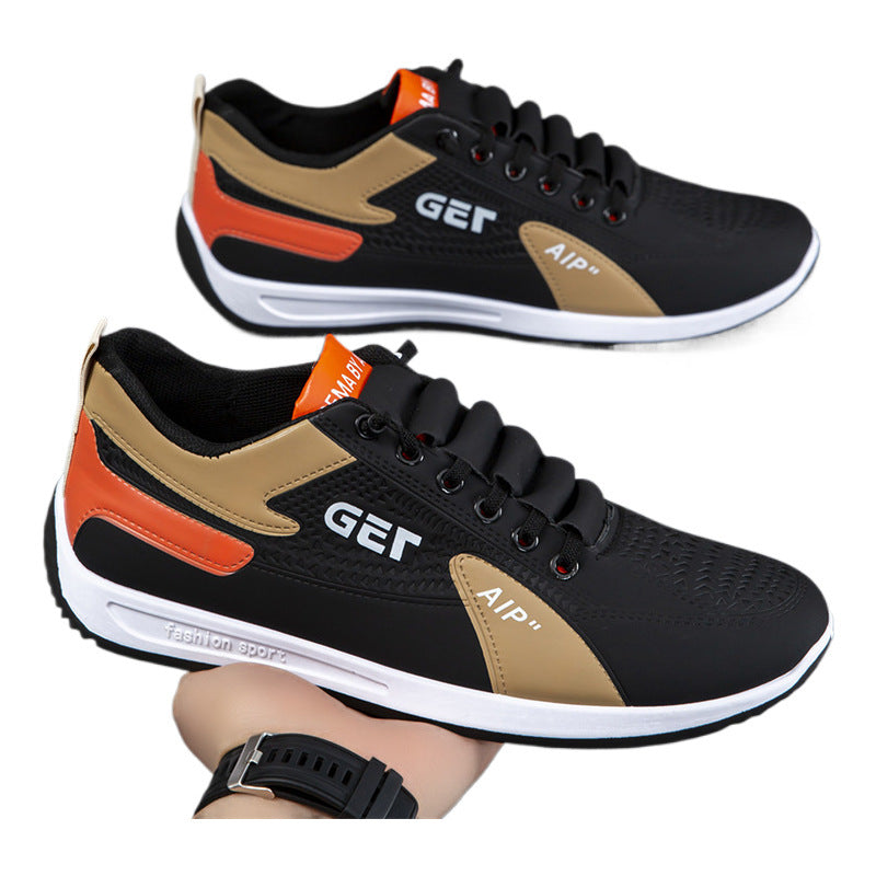 Herren Sportliche Lauf-Sneaker mit rutschfester Sohle und atmungsaktivem Obermaterial EB