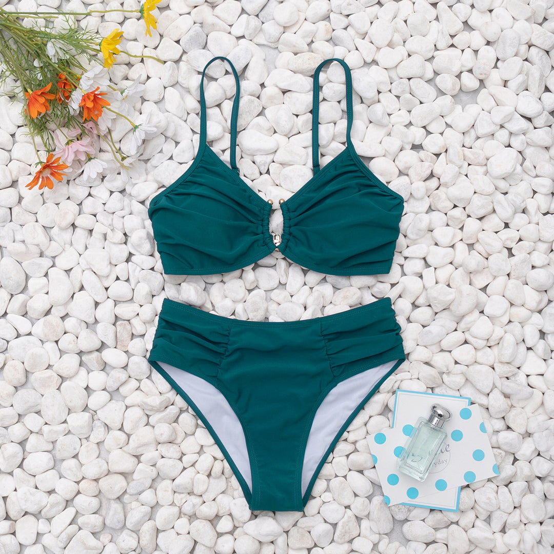 Damen Hochgeschnittener Bikini EB
