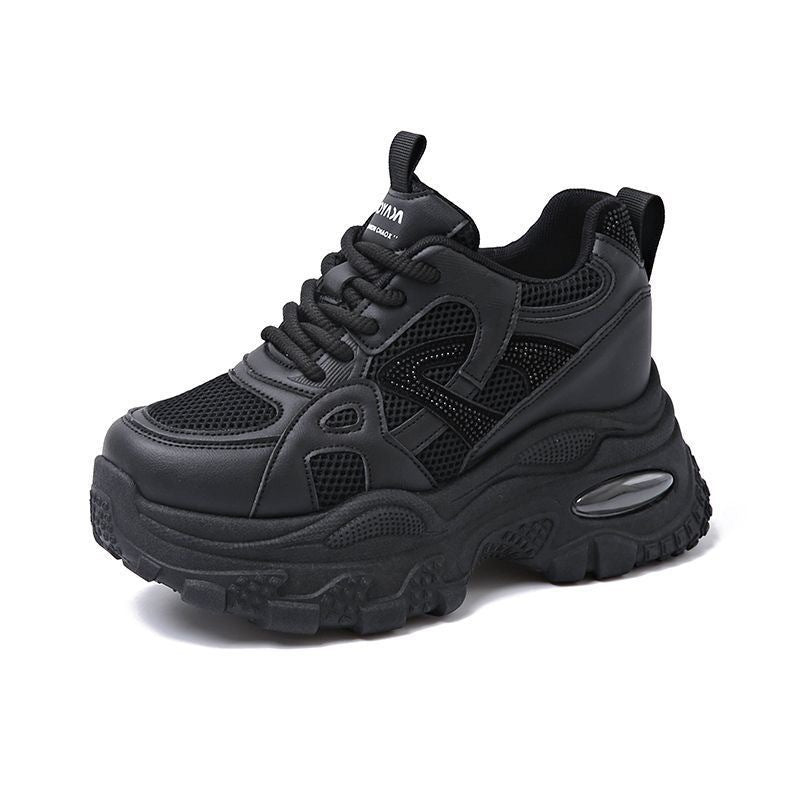 Damen Sportliche Chunky Sneakers mit dämpfender Sohle EB