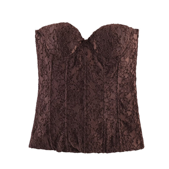 Damen Spitzen-Bustier mit verführerischem Design und eleganten Details EB