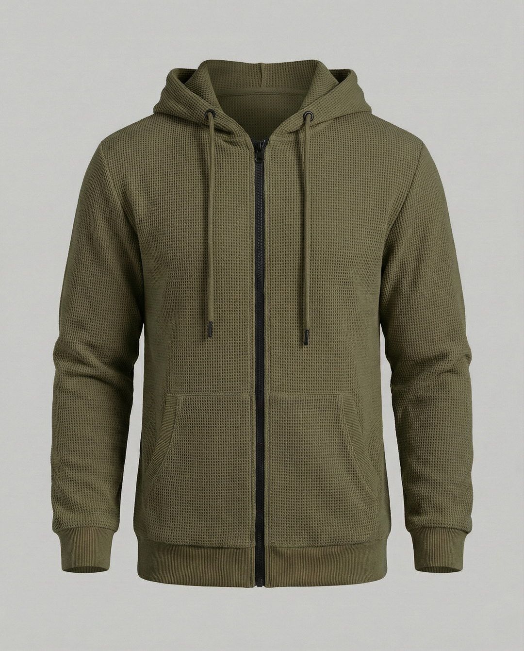 Sportliche Kapuzenjacke Herren mit modernem Mesh-Design